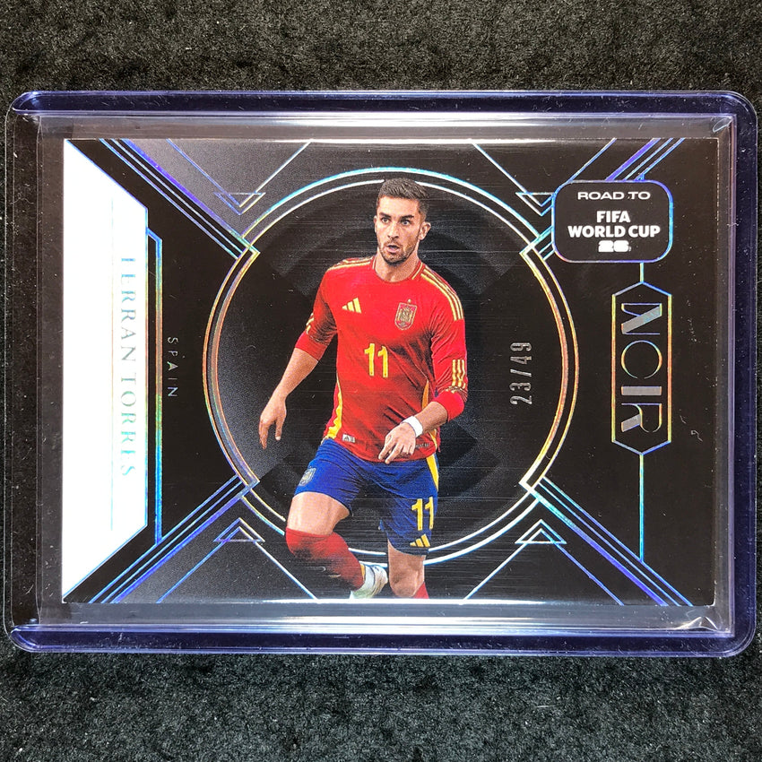 2025-26 Noir Road to FIFA World Cup FERRAN TORRES Base Silver 23/49 #160