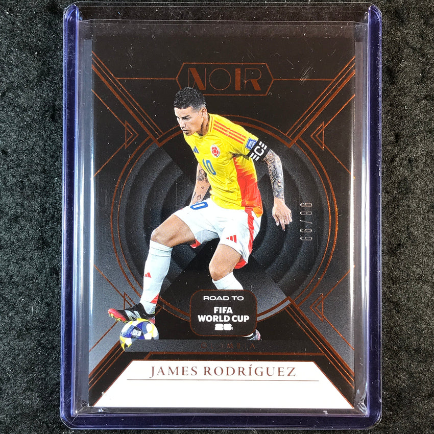 2025-26 Noir Road to FIFA World Cup JAMES RODRIGUEZ Base Bronze 98/99 #24