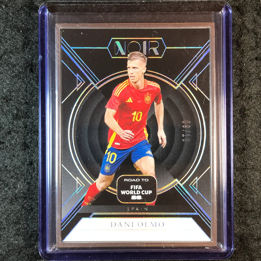 2025-26 Noir Road to FIFA World Cup DANI OLMO Base Silver Frame 9/10 #58
