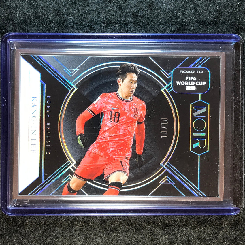 2025-26 Noir Road to FIFA World Cup KANG-IN LEE Base Silver Frame 10/10 #152