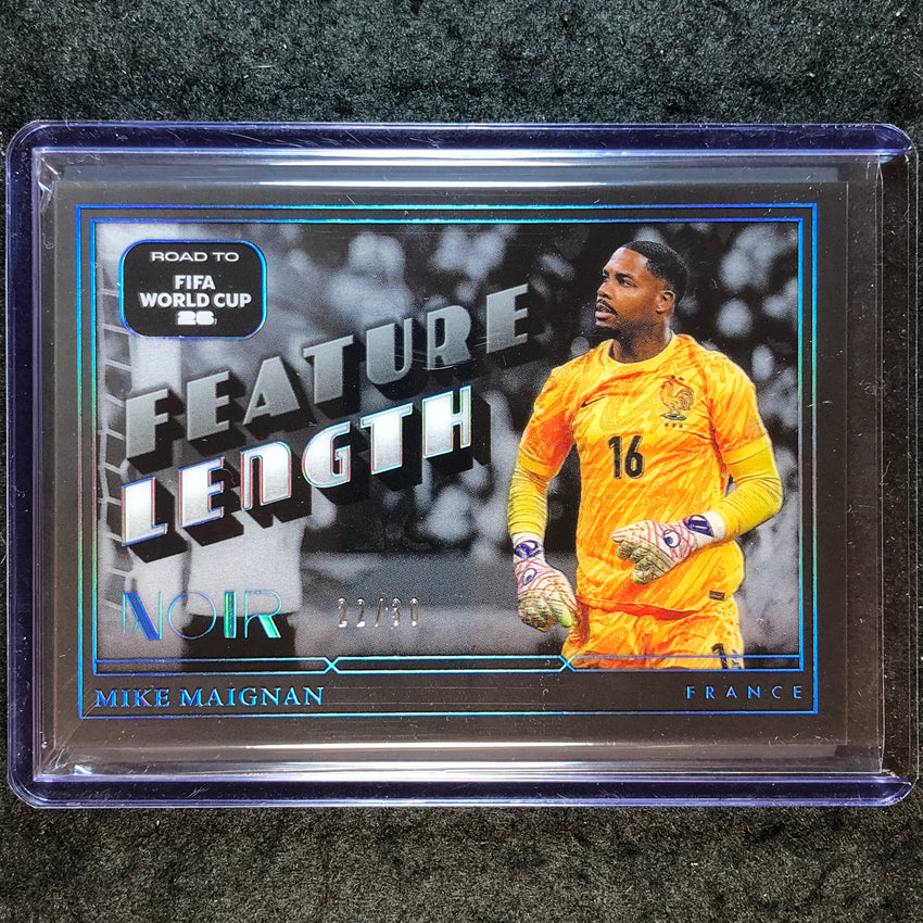 2025-26 Noir Road to FIFA World Cup MIKE MAIGNAN Feature Length 22/30 #18