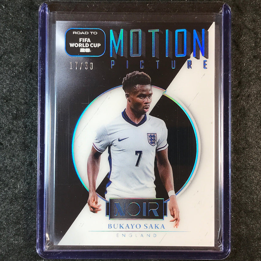 2025-26 Noir Road to FIFA World Cup BUKAYO SAKA Motion Picture 17/30 #17