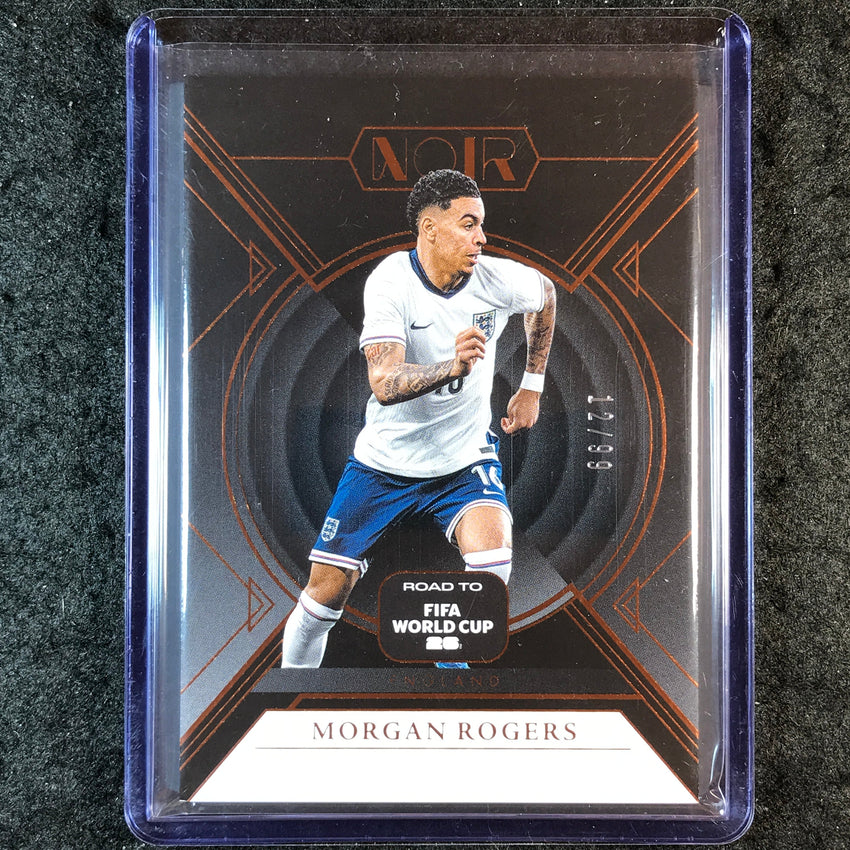 2025-26 Noir Road to FIFA World Cup MORGAN ROGERS Base Bronze 12/99 #46