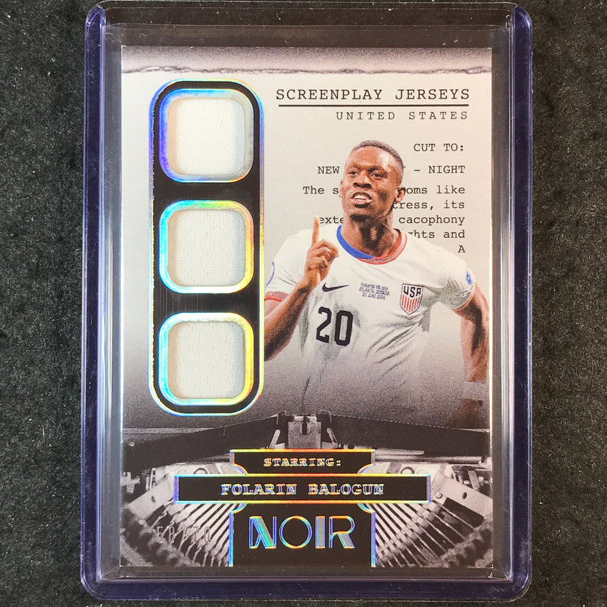 2025-26 Noir Road to FIFA World Cup FOALRIN BALOGUN Screenplay Jerseys 58/70