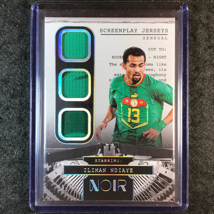 2025-26 Noir Road to FIFA World Cup ILIMAN NDIAYE Screenplay Jerseys 2/70