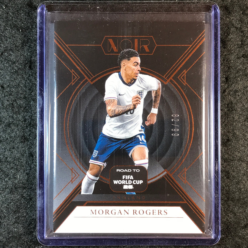2025-26 Noir Road to FIFA World Cup MORGAN ROGERS Base Bronze 82/99 #46