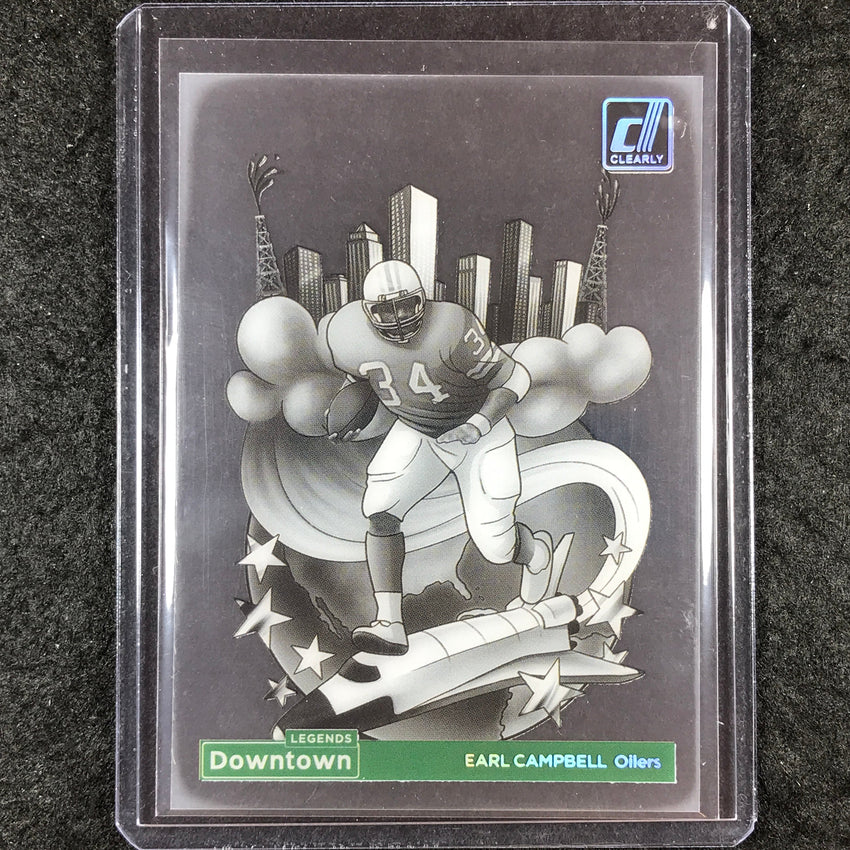 2024 Clearly Donruss Football EARL CAMPBELL Downtown Legends SSP #3