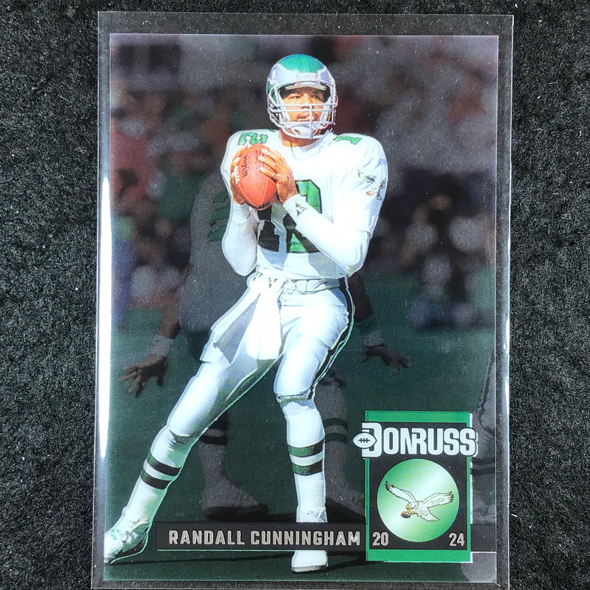 2024 Clearly Donruss Football RANDALL CUNNINGHAM Retro 2004 Base #5