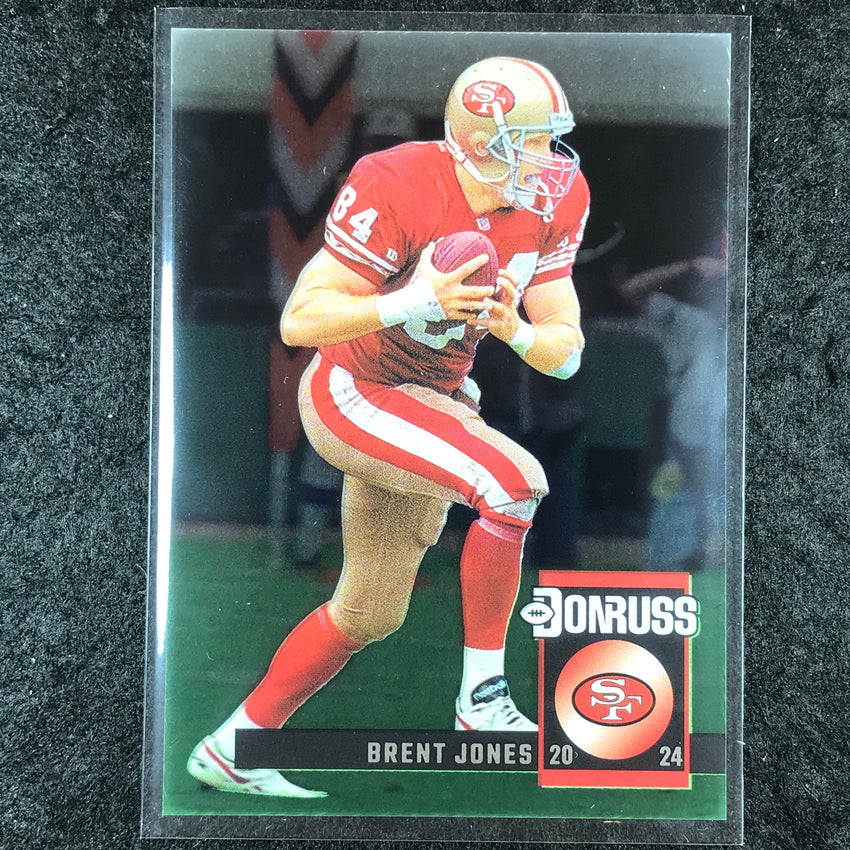 2024 Clearly Donruss Football BRENT JONES Retro 2004 Base #8