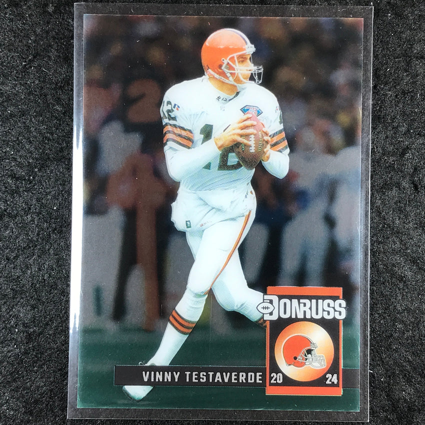 2024 Clearly Donruss Football VINNY TESTAVERDE Retro 2004 Base #11