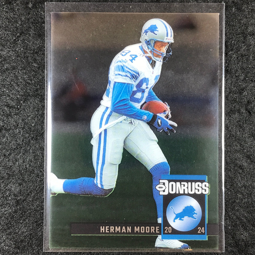2024 Clearly Donruss Football HERMAN MOORE Retro 2004 Base #18