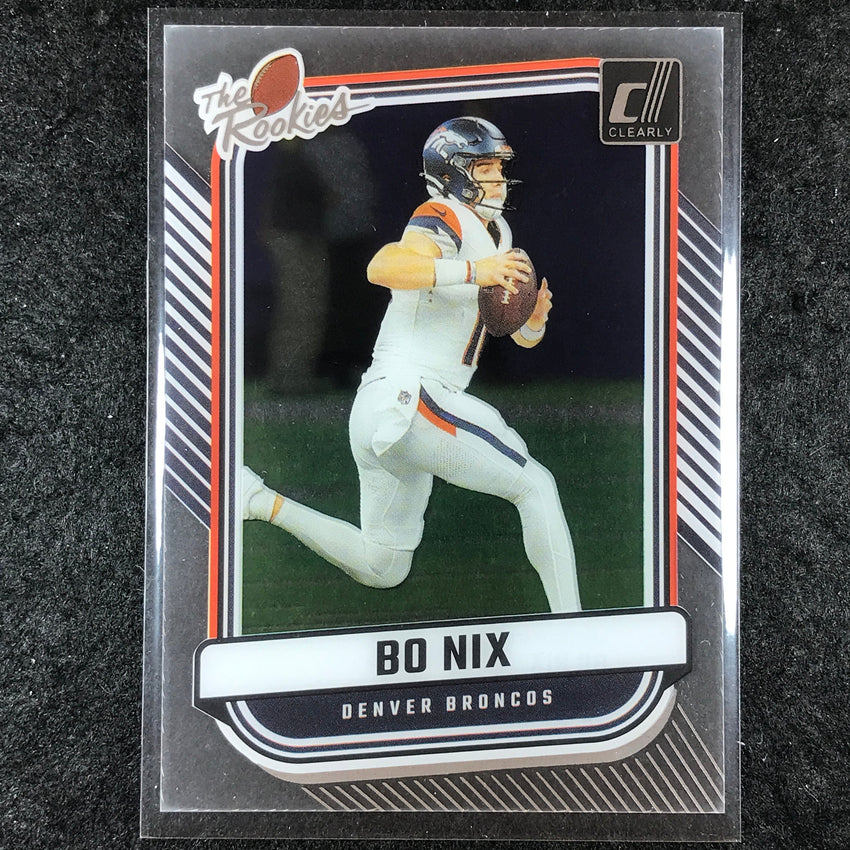 2024 Clearly Donruss Football BO NIX The Rookies Base #4