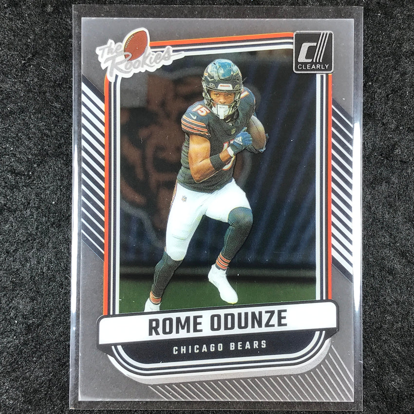 2024 Clearly Donruss Football ROME ODUNZE The Rookies Base #11