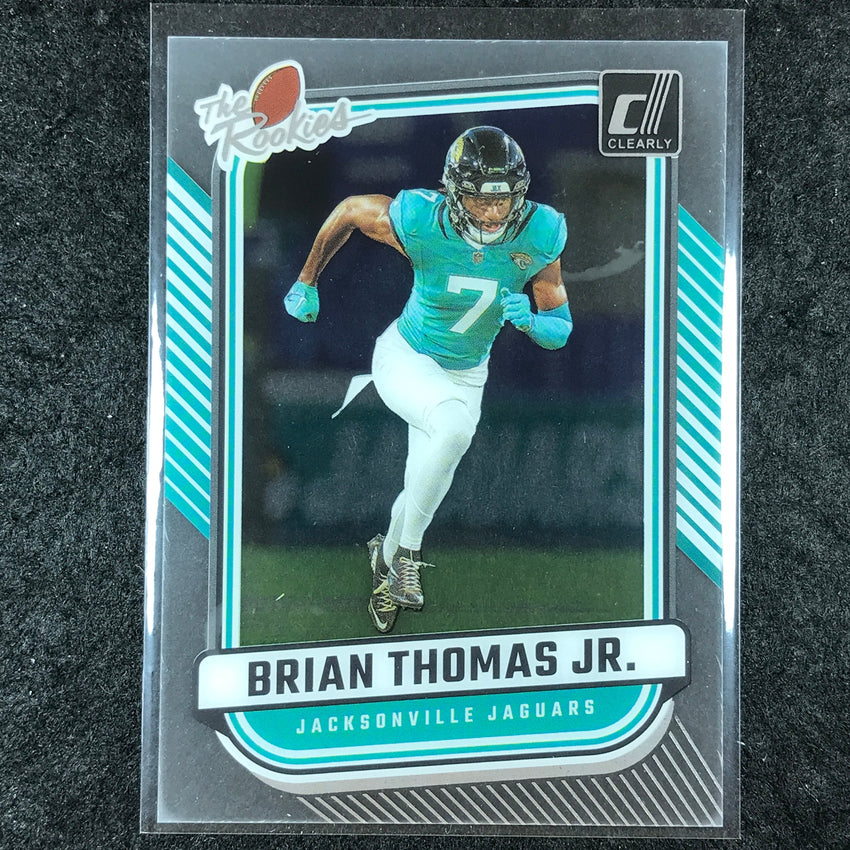 2024 Clearly Donruss Football BRIAN THOMAS JR. The Rookies Base #12