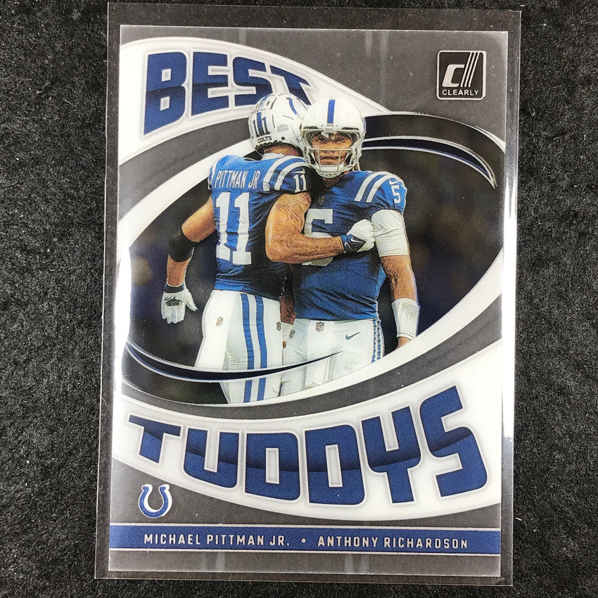 2024 Clearly Donruss Football PITTMAN JR. ANTHONY RICHARDSON Best Tuddys #8