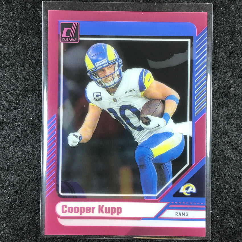 2024 Clearly Donruss Football COOPER KUPP Base Pink #32