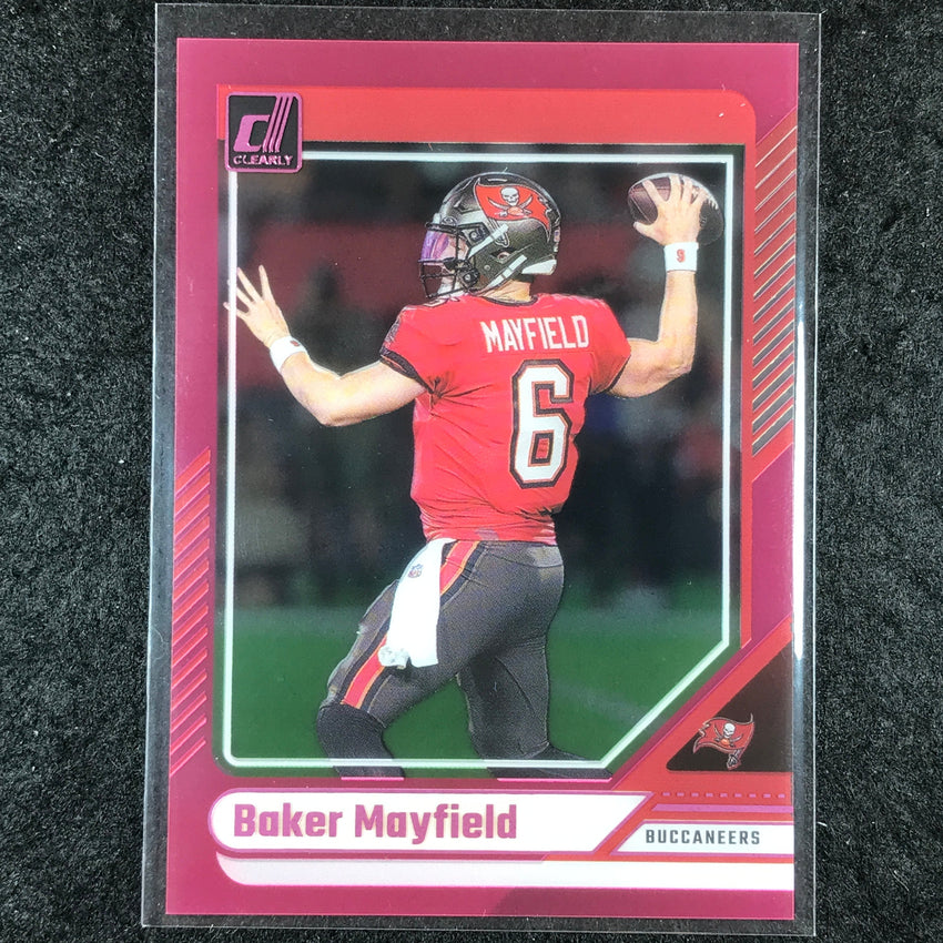 2024 Clearly Donruss Football BAKER MAYFIELD Base Pink #48