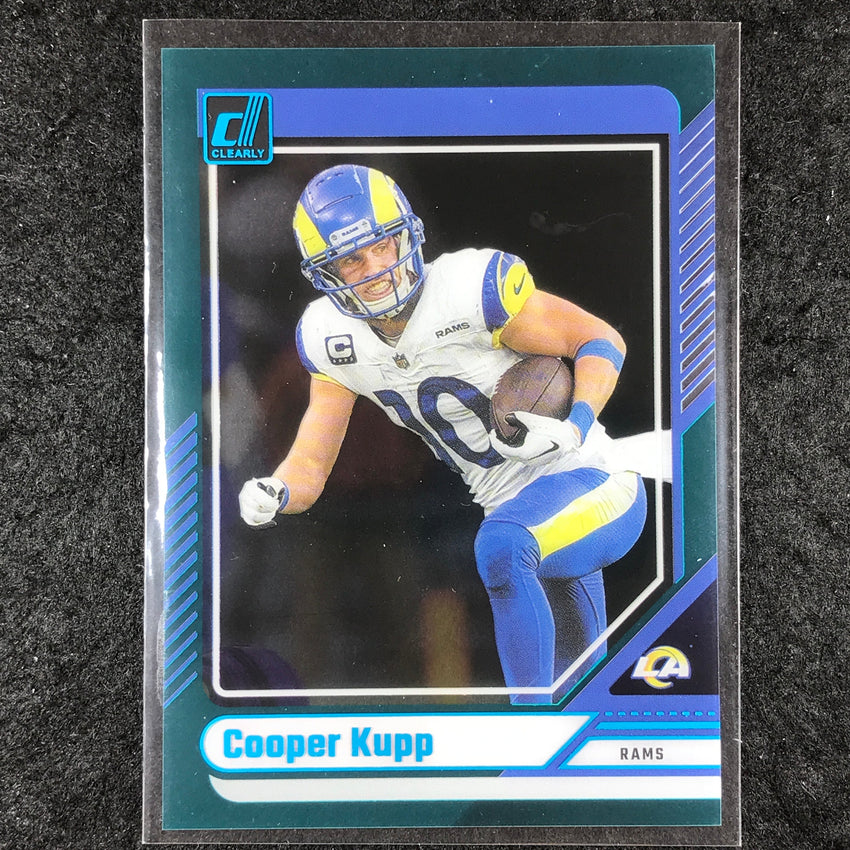 2024 Clearly Donruss Football COOPER KUPP Base Teal #32