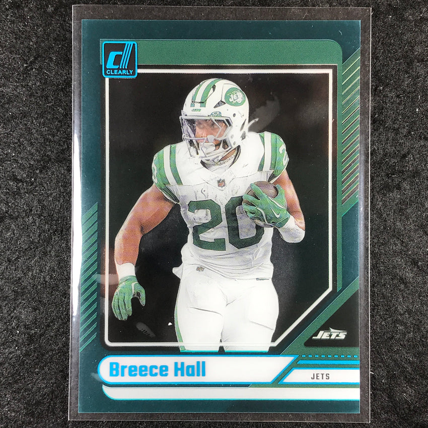 2024 Clearly Donruss Football BREECE HALL Base Teal #41