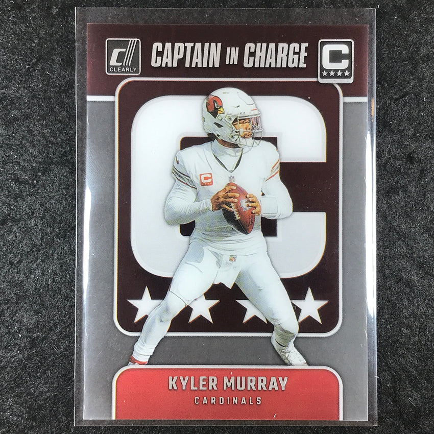 2024 Clearly Donruss Football KYLER MURRAY Captain In Charge Base #1