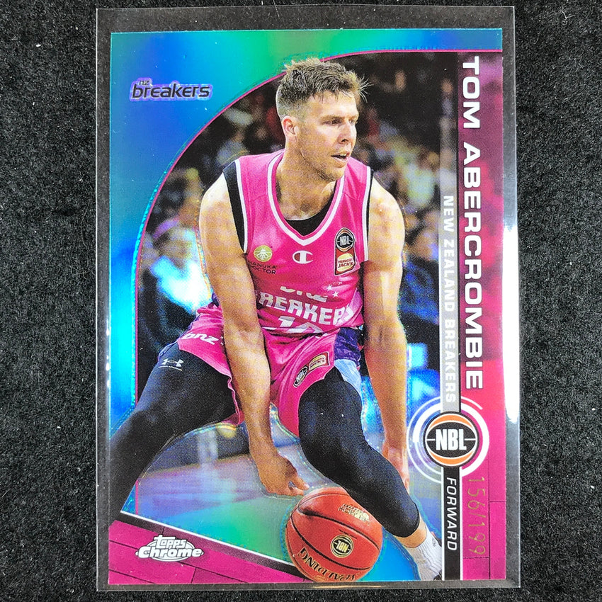 2023-24 Topps Chrome NBL TOM ABERCROMBIE Base Aqua 156/199 #59