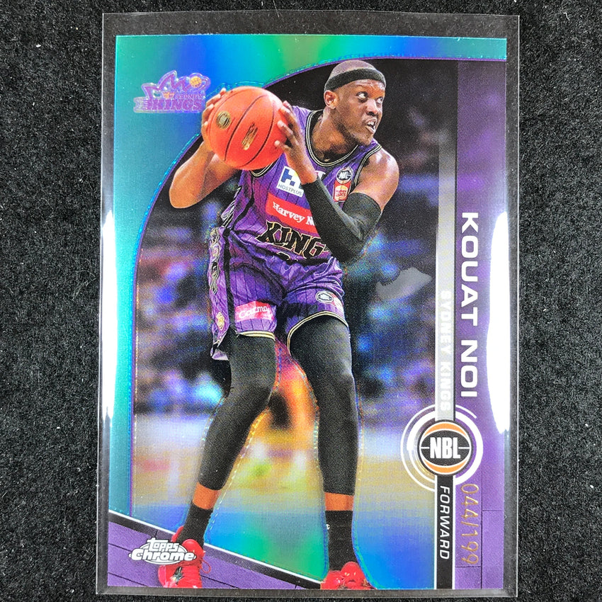 2023-24 Topps Chrome NBL KOUAT NOI Base Aqua 44/199 #88