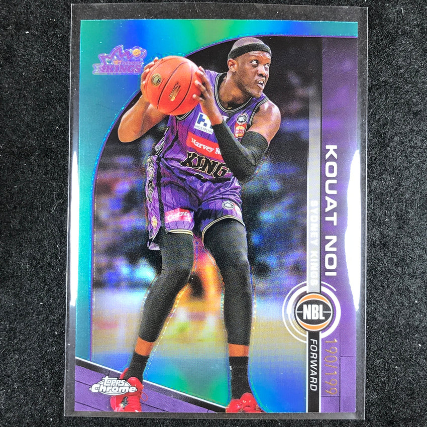 2023-24 Topps Chrome NBL KOUAT NOI Base Aqua 190/199 #88
