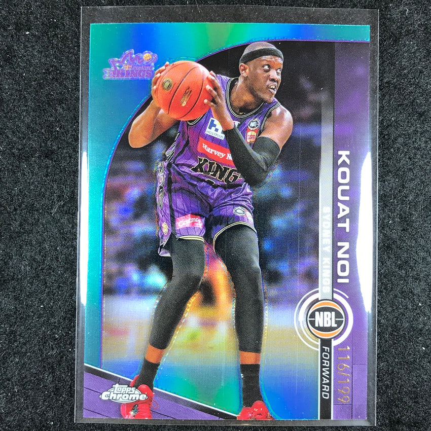 2023-24 Topps Chrome NBL KOUAT NOI Base Aqua 116/199 #88