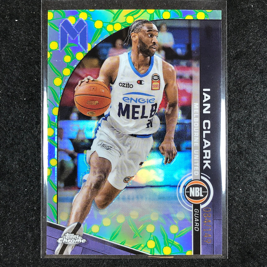 2023-24 Topps Chrome NBL IAN CLARK Base Golden Wattle 84/149 #41