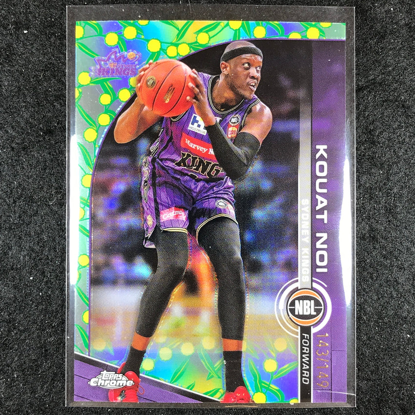 2023-24 Topps Chrome NBL KOUAT NOI Base Golden Wattle 143/149 #88