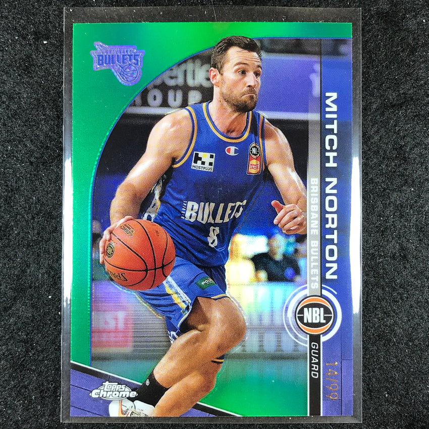 2023-24 Topps Chrome NBL MITCH NORTON Base Green 14/99 #15