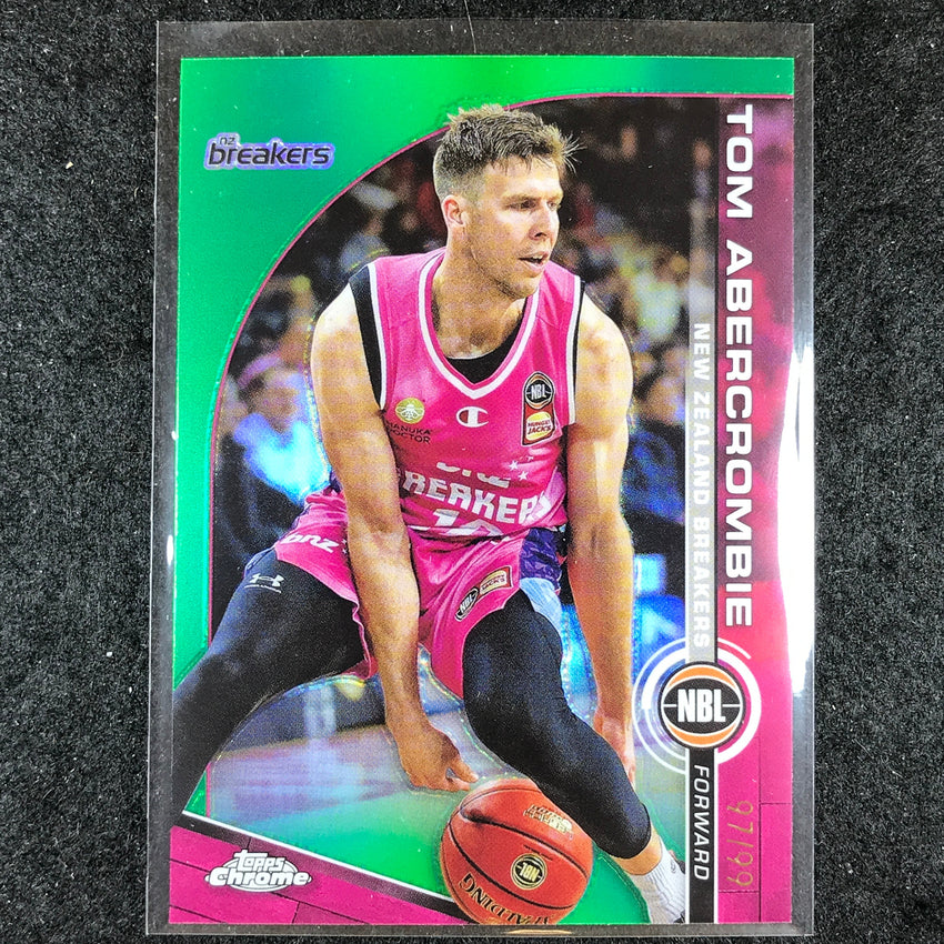 2023-24 Topps Chrome NBL TOM ABERCROMBIE Base Green 97/99 #59
