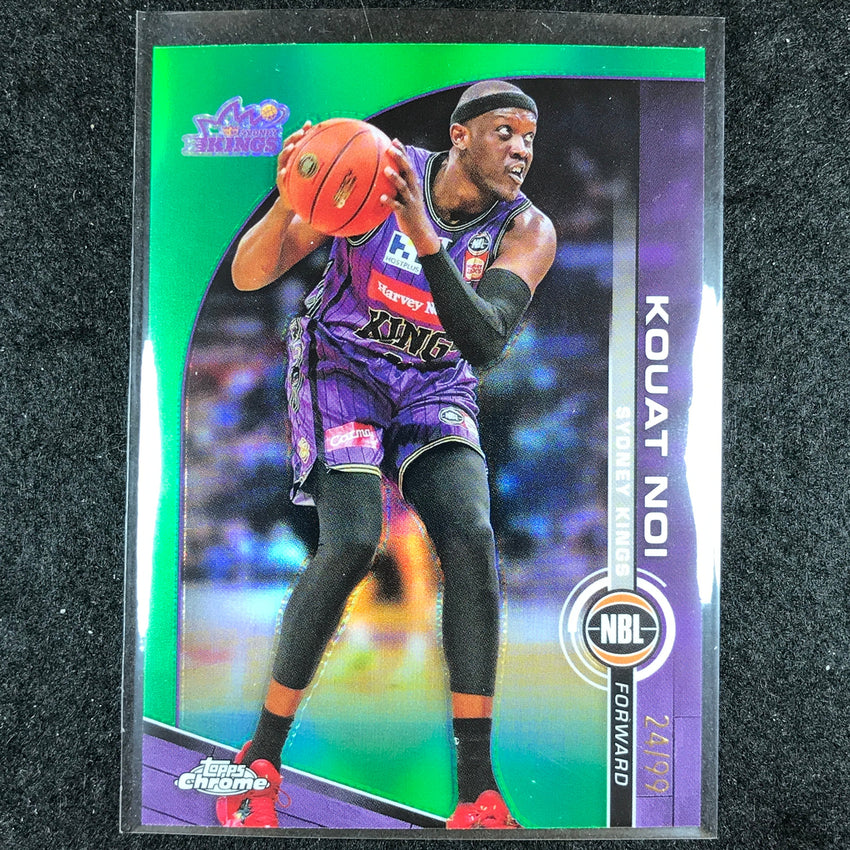 2023-24 Topps Chrome NBL KOUAT NOI Base Green 24/99 #88