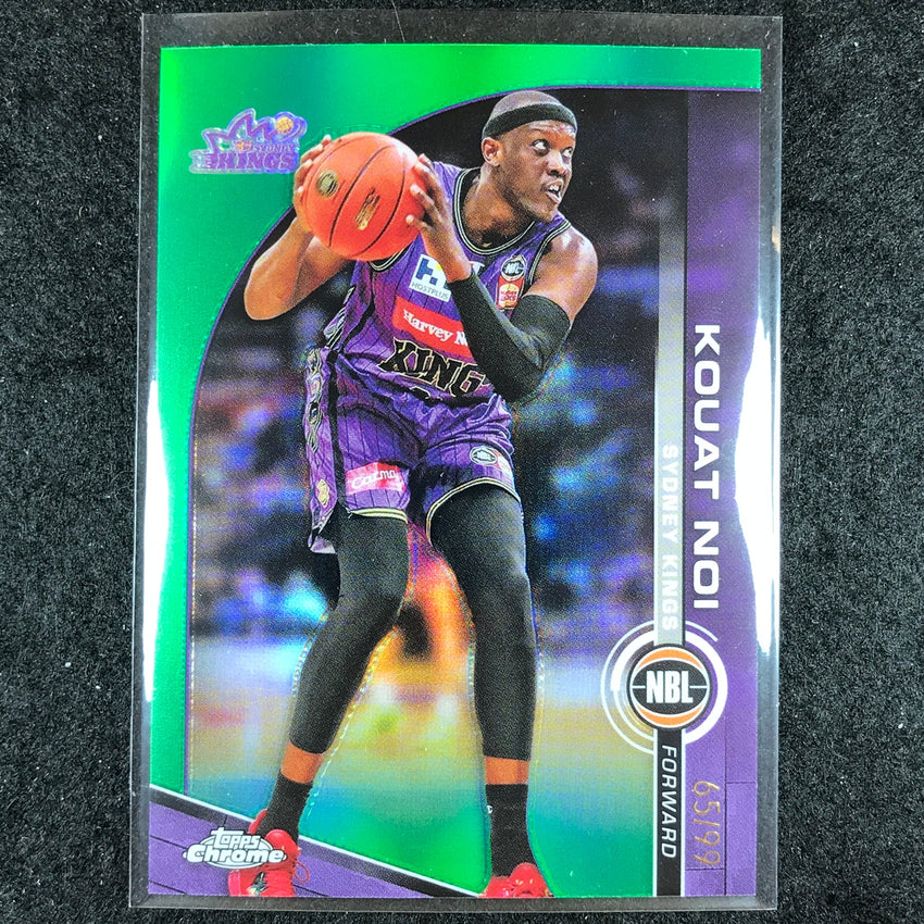 2023-24 Topps Chrome NBL KOUAT NOI Base Green 65/99 #88