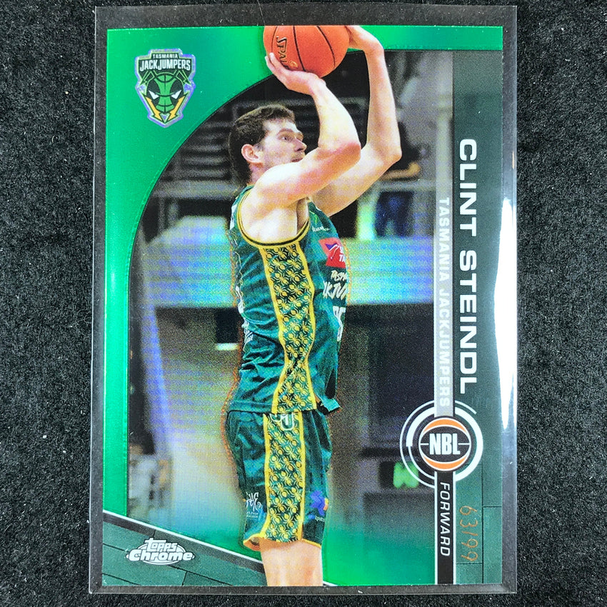 2023-24 Topps Chrome NBL CLINT STEINDL Base Green 63/99 #92