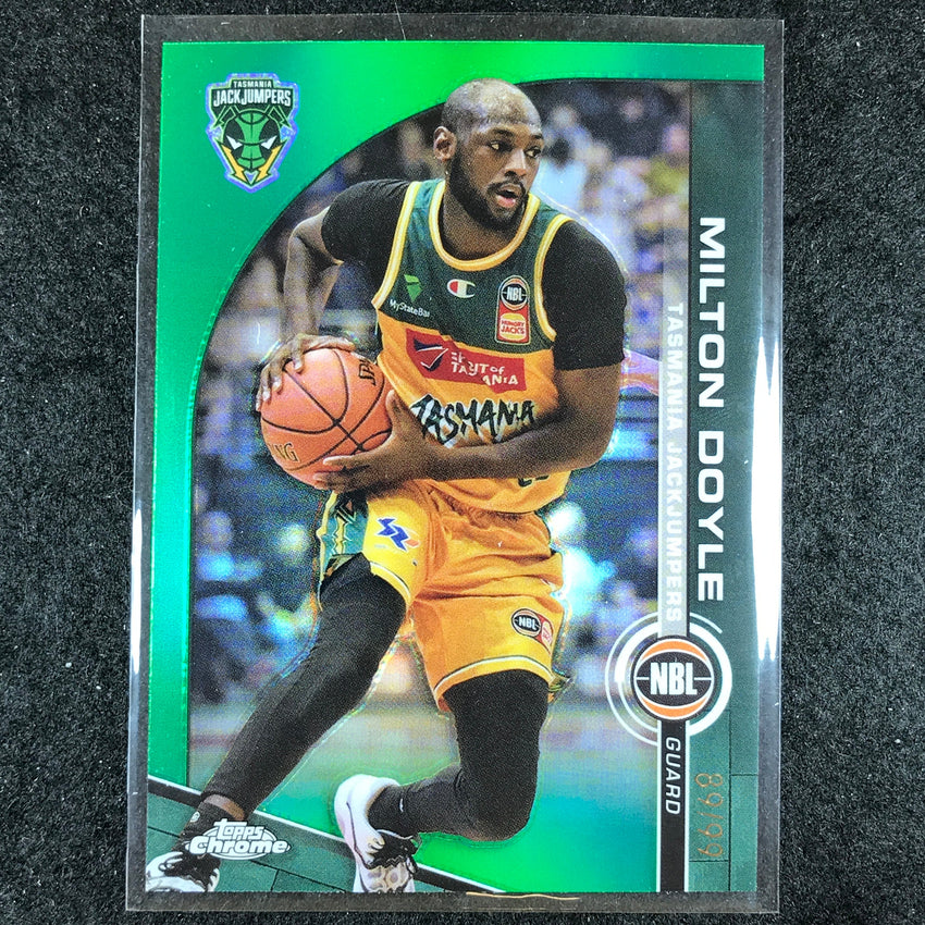2023-24 Topps Chrome NBL MILTON DOYLE Base Green 89/99 #99