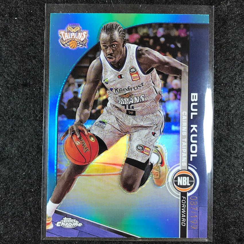 2023-24 Topps Chrome NBL BUL KUOL Base Aqua 87/199 #23