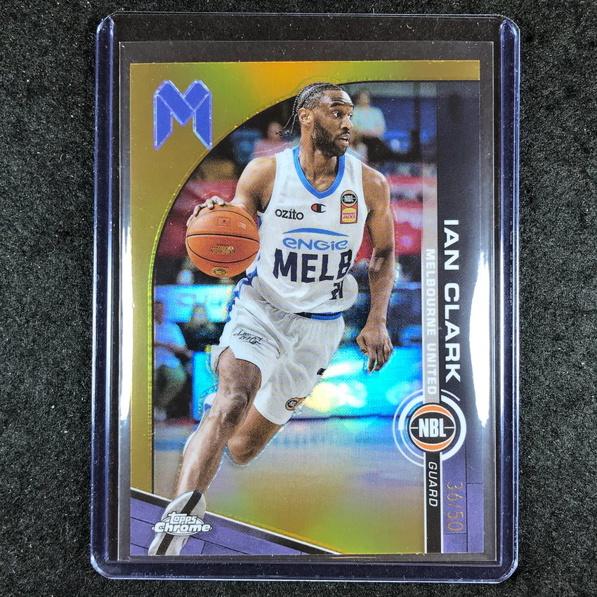2023-24 Topps Chrome NBL IAN CLARK Base Gold 36/50 #41