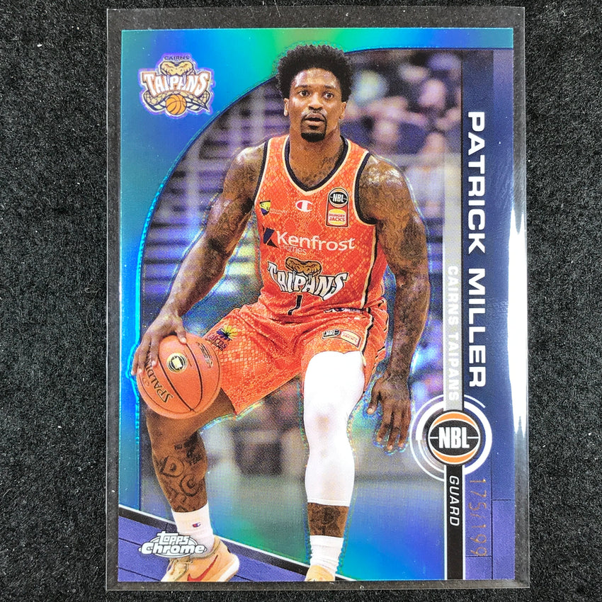 2023-24 Topps Chrome NBL PATRICK MILLER Base Aqua 175/199 #26