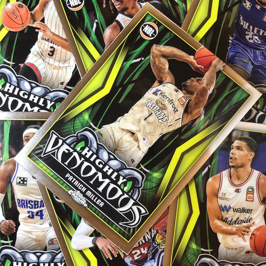 2023-24 Topps Chrome NBL GARY BROWNE Highly Venomous Base #16
