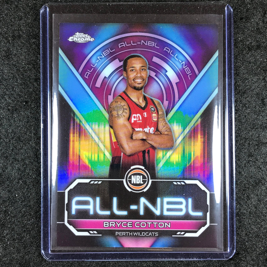 2023-24 Topps Chrome NBL BRYCE COTTON All-NBL SSP #2