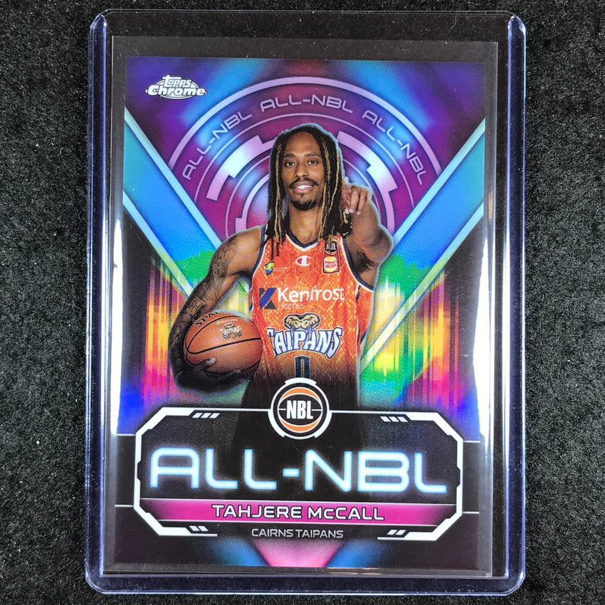 2023-24 Topps Chrome NBL TAHJERE MCCALL All-NBL SSP #10
