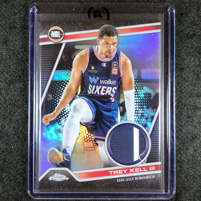 2023-24 Topps Chrome NBL TREY KELL III NBL Relics Jersey #2 (A)