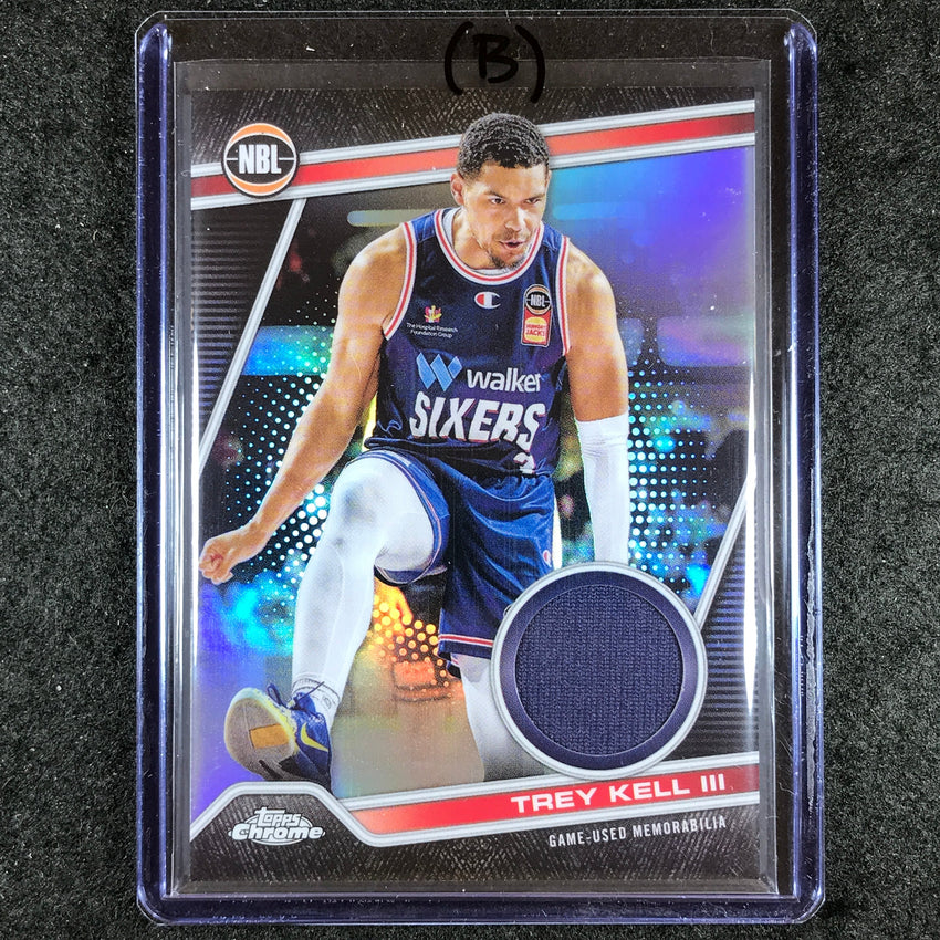 2023-24 Topps Chrome NBL TREY KELL III NBL Relics Jersey #2 (B)