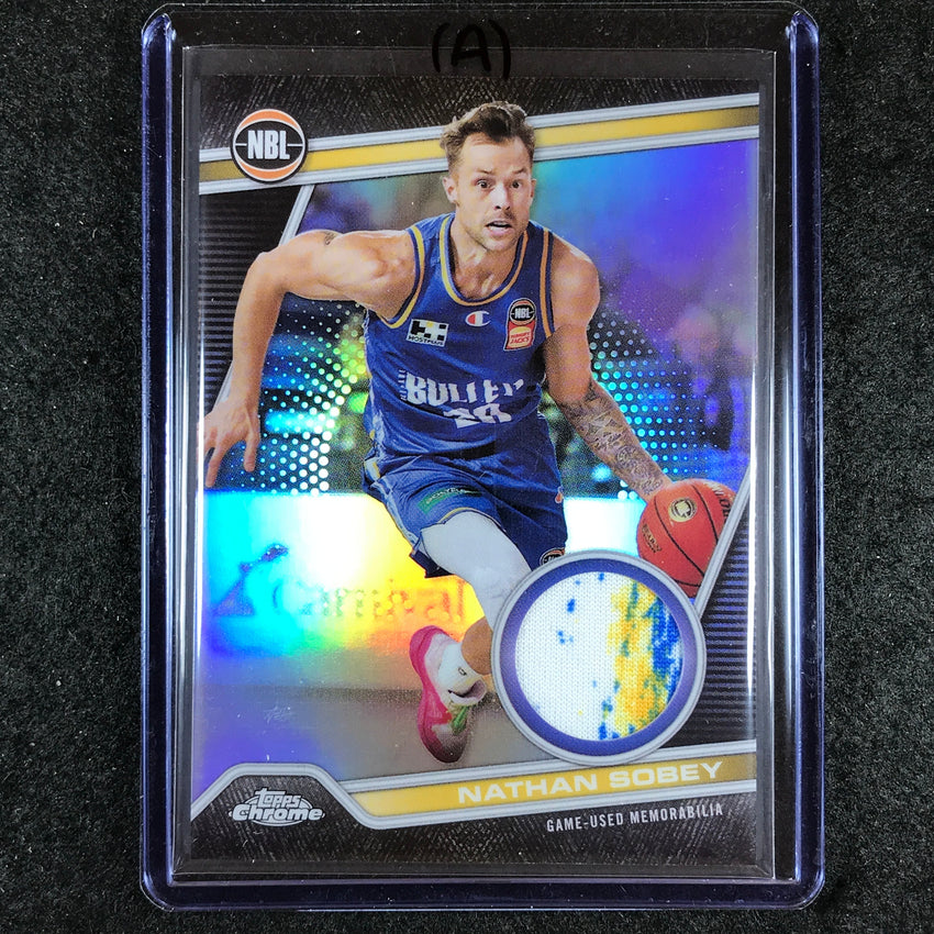 2023-24 Topps Chrome NBL NATHAN SOBEY NBL Relics Jersey #4 (A)