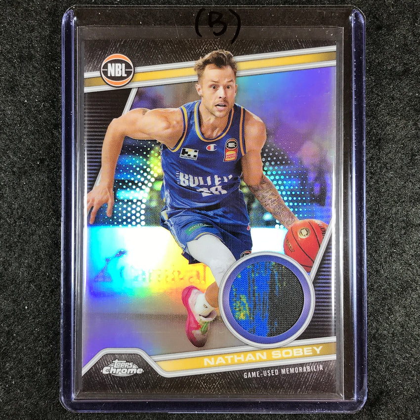 2023-24 Topps Chrome NBL NATHAN SOBEY NBL Relics Jersey #4 (B)