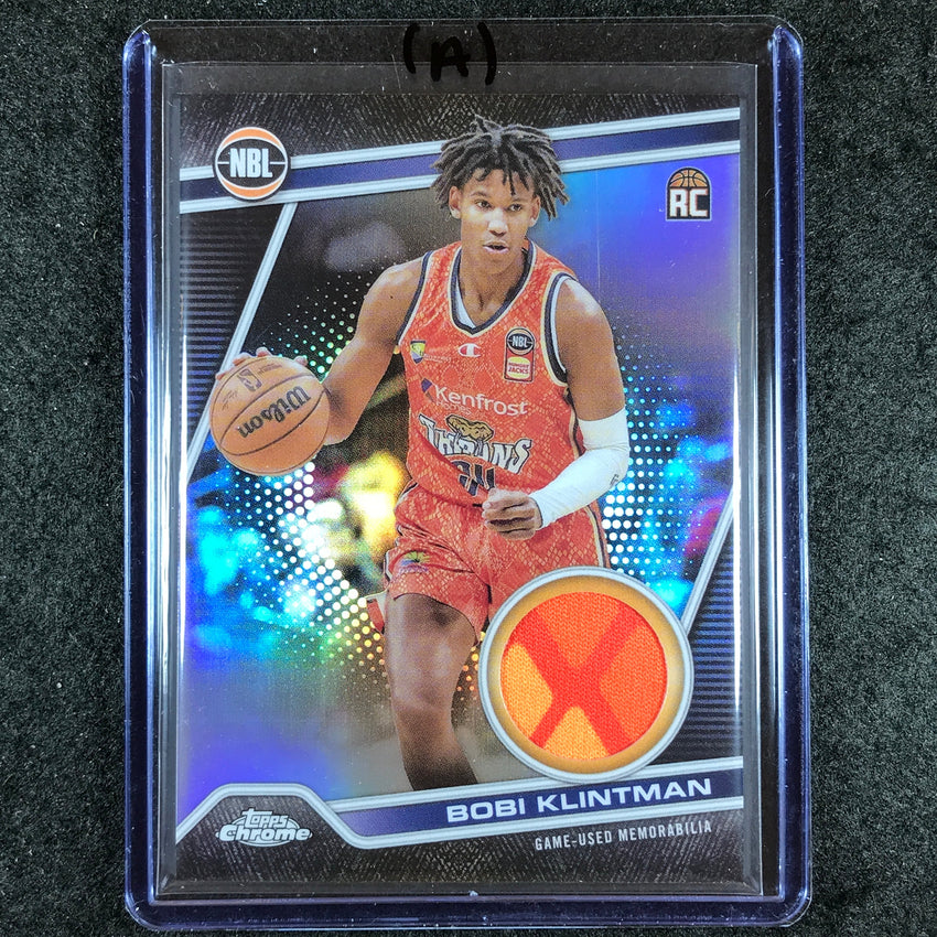 2023-24 Topps Chrome NBL BOBI KLINTMAN NBL Relics Rookie Jersey #6 (A)