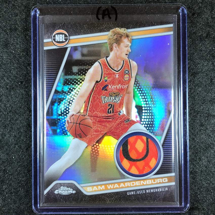 2023-24 Topps Chrome NBL SAM WAARDENBURG NBL Relics Jersey #7 (A)