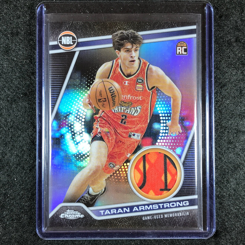 2023-24 Topps Chrome NBL TARAN ARMSTRONG NBL Relics Rookie Jersey #10