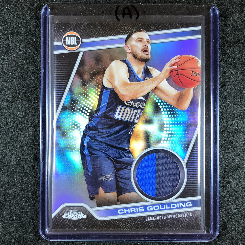 2023-24 Topps Chrome NBL CHRIS GOULDING NBL Relics Jersey #12 (A)